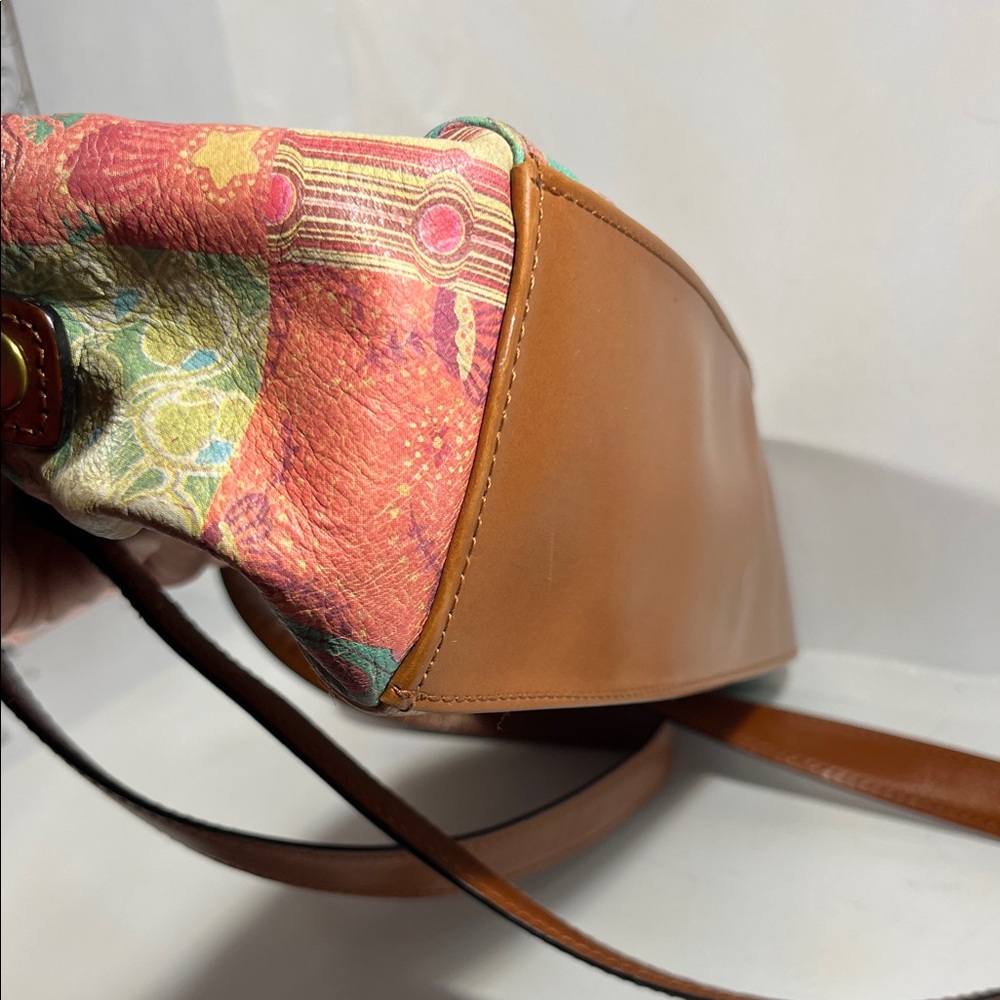 Fossil Multicolor Patchwork Shoulder Bag - image 8